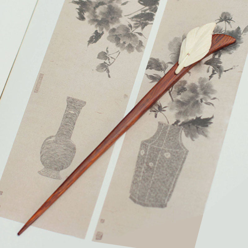 Feather Arc Hair Stick