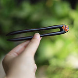 Autumn Maple Hair Stick