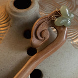 Jade Cloud Hair Stick