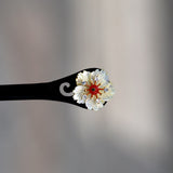 Moon Shell Flower Hair Stick