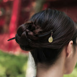 Ruyi Charm Ebony Hair Stick