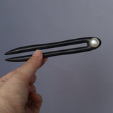 Centered Pearl Hair Stick