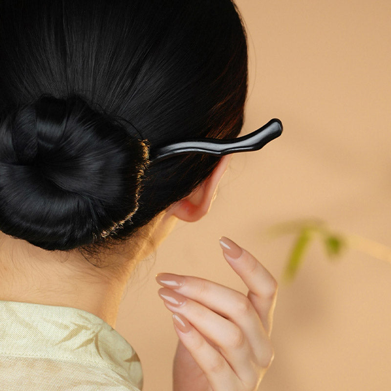 Ebony Longline Hair Fork