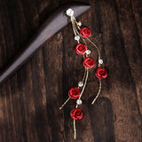 Floral Cascade Hair Stick