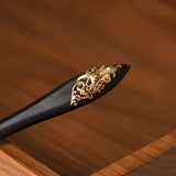 Orchid Ebony Hair Stick