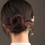 Cloisonne Bloom Cascade Hair Stick