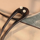 Bamboo Green Ebony Hair Fork