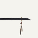 Midnight Chain Hair Stick