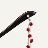 Floral Cascade Hair Stick