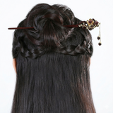 Garnet Tassel Hair Stick