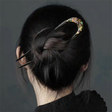 Lunar Nacre Arc Hair Stick