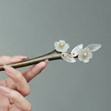 Gardenia Jade Hair Stick