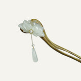 Lotus Petal Dew Hair Stick