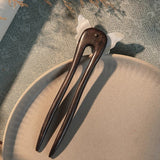 Ebony Shellwing Hair Fork