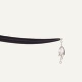 Elegant Silver Pearl Hair Stick