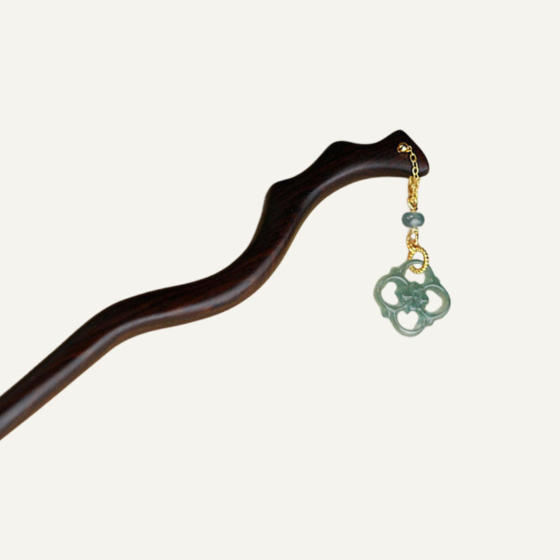 Water Jade Drop Hair Stick