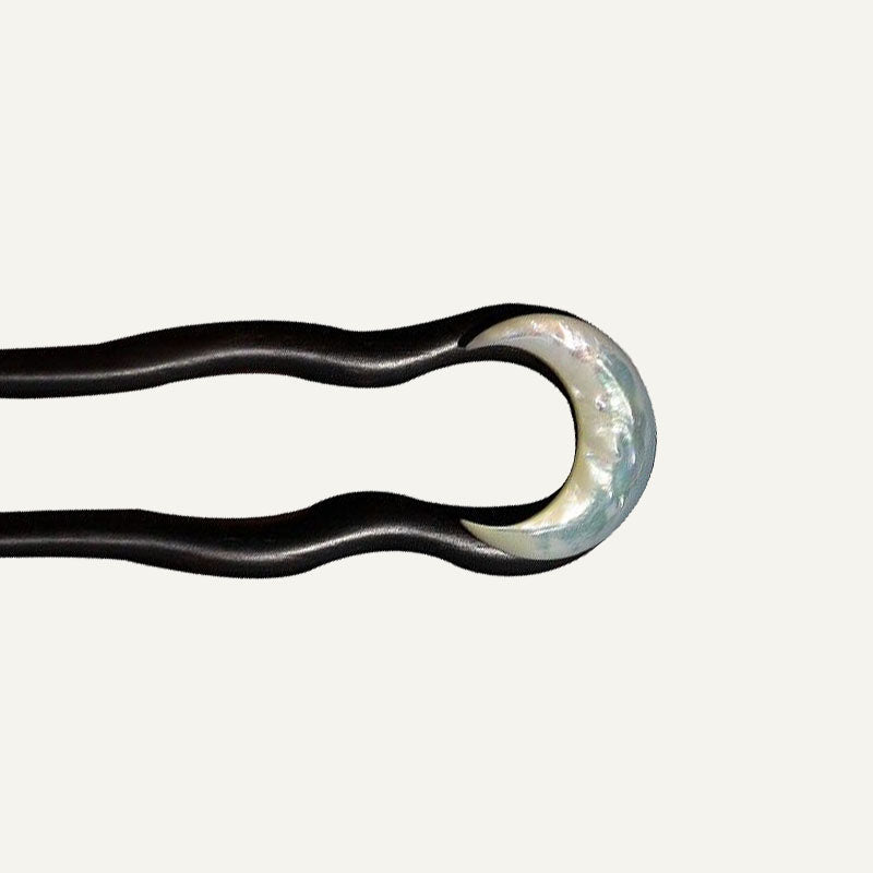 Moon Arc Nacre Hair Stick