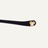 Golden Pearl Blossom Hair Stick