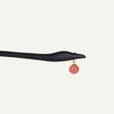Agate Peach Hair Stick