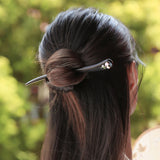 Blushing Tulip Ebony Hair Stick