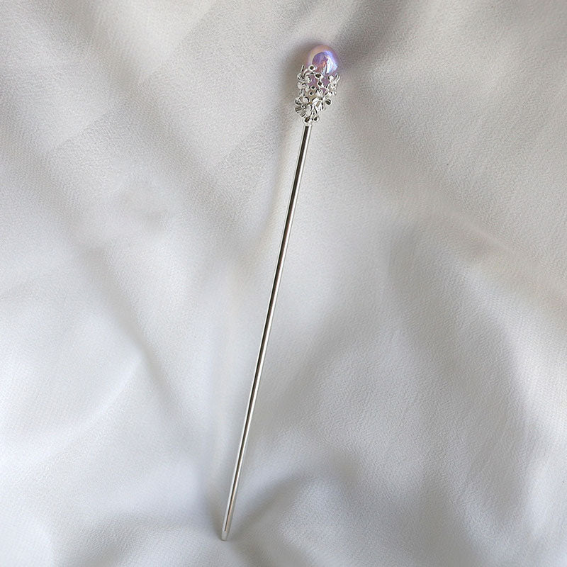 Iridescent Bloom Hair Stick