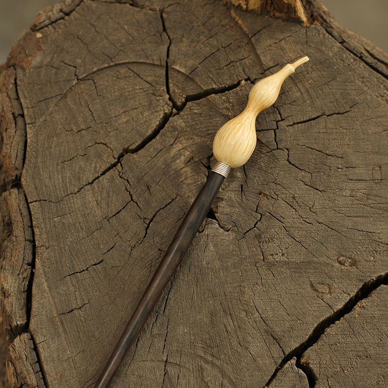 Antler Calabash Hair Stick