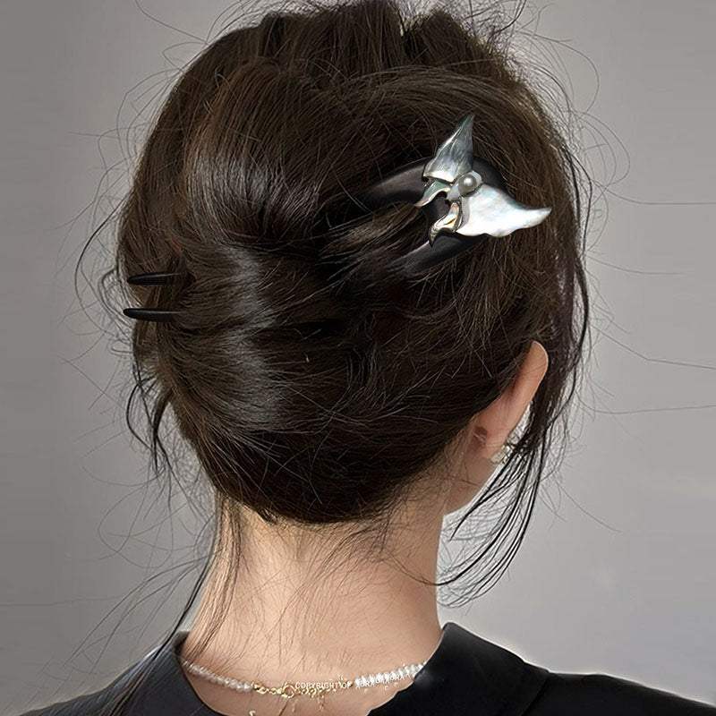 Wing Blossom U Hair Stick