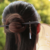 Midnight Chain Hair Stick