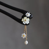 Midnight Blossom Hair Stick