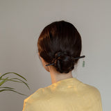 Bamboo-Shape Aventurine Hair Stick