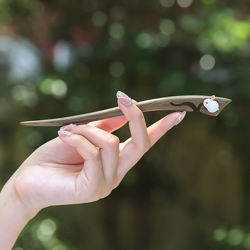 Sandalwood Rabbit Hair Stick