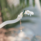 Mist Leaf Flow Hair Stick
