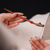 Jade Drop Bamboo Hair Stick