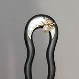 Swallow Nacre U Hair Stick