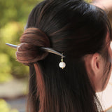 Lunar Drop Ebony Hair Stick