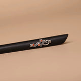 Ebony Ruby Vine Hair Stick