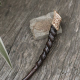 Antler Coil Spine Hair Stick