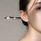 Winter Flower Hair Stick