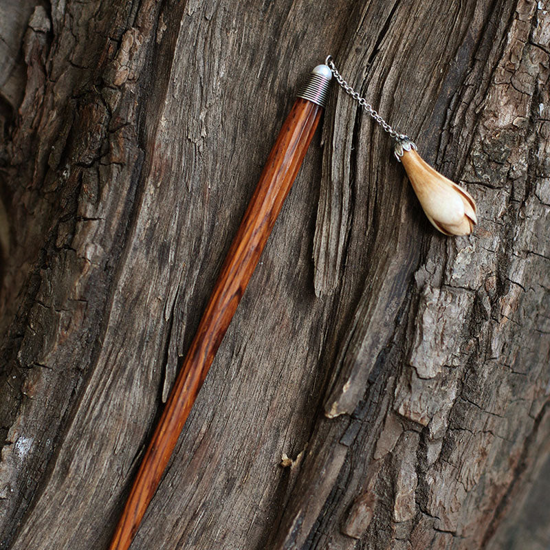Antler Pendant Hair Stick