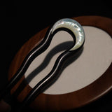 Moon Arc Nacre Hair Stick
