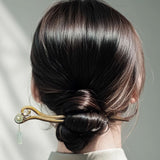 Misty Pear Hair Stick