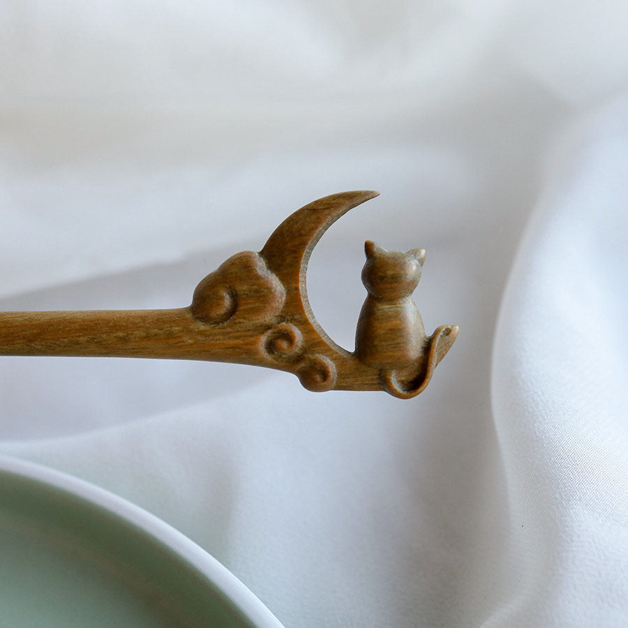 Moonlit Cat Hair Stick