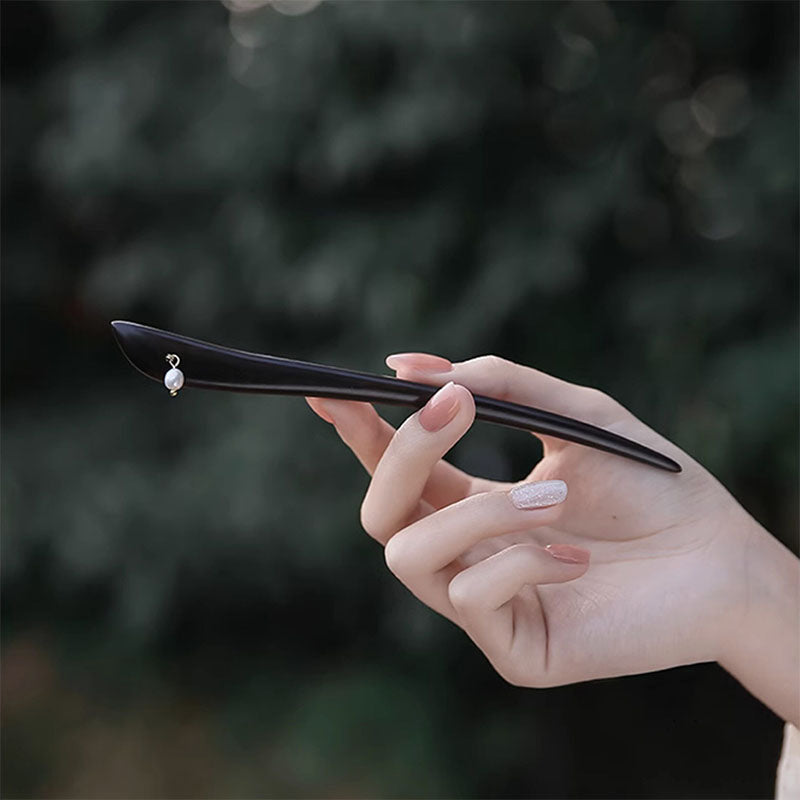 Sharp Luminous Leaf Hair Stick