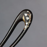 Lily of the Valley Painted Hair Stick