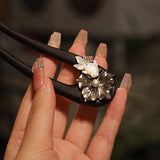 Peony Fish Nacre Hair Stick