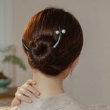 Crescent Baroque Pearl Hair Stick