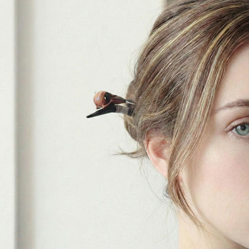 Bird Skull Hair Stick