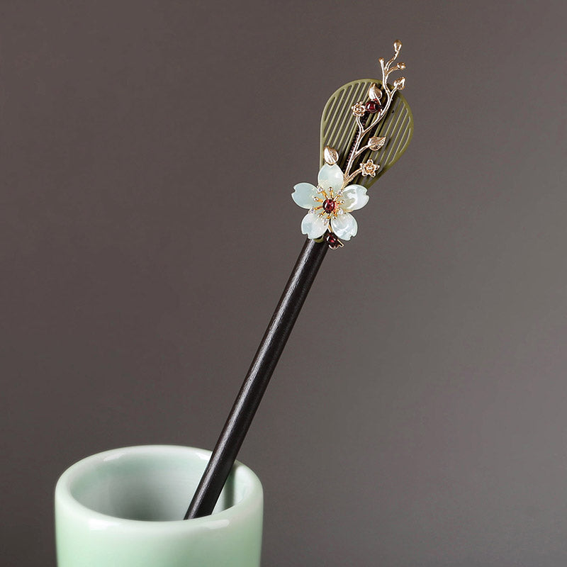 Blossom Fan Hair Stick
