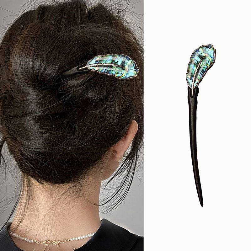Aurora Feather Hair Stick