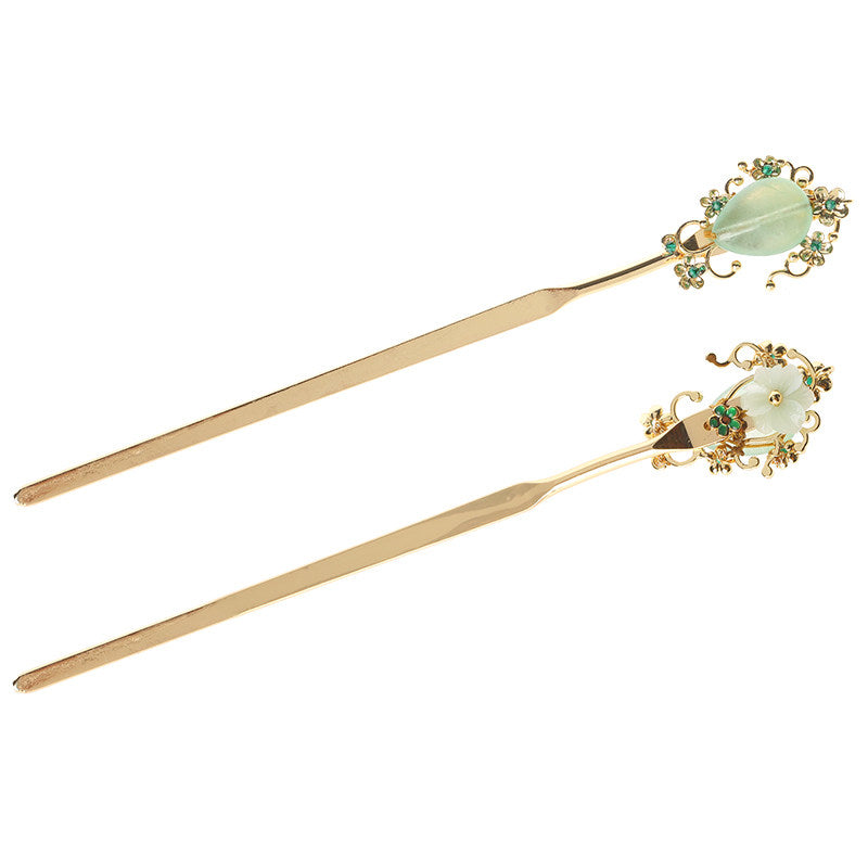 Celadon Jade Hair Stick